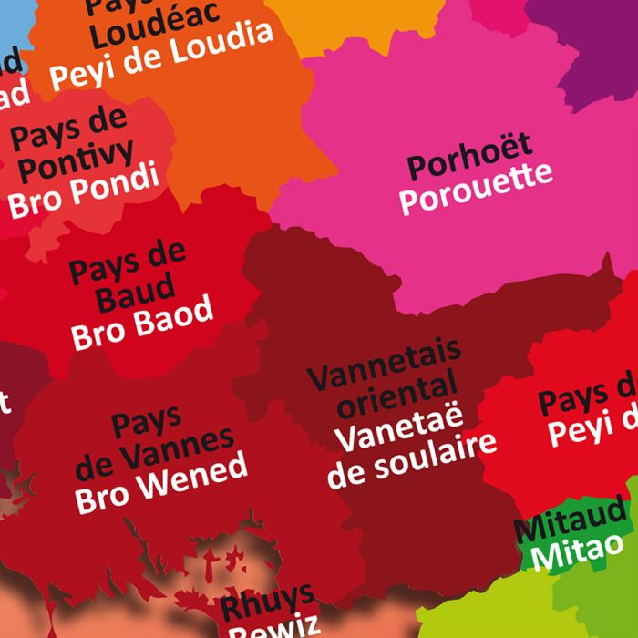 Poster terroirs de Bretagne