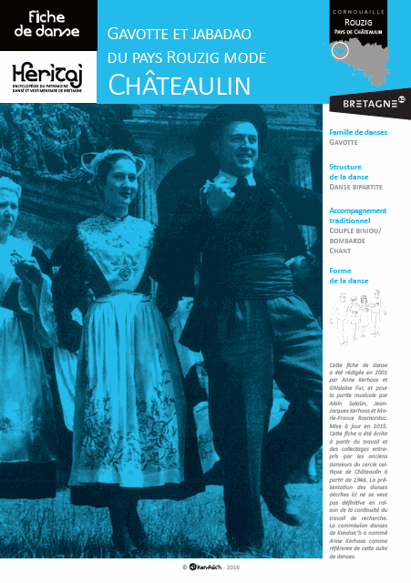   FD-CD-17 - Gavotte et jabadao du pays Rouzig mode Châteaulin