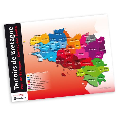 Poster terroirs de Bretagne