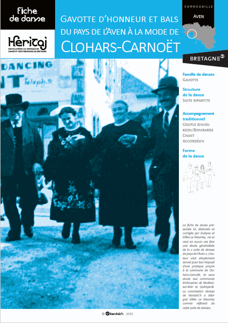   FD-CD-16 - Gavotte d'honneur et bals du pays de l'Aven à la mode de Clohars-Carnoët