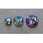 Lot de 3 badges de soutien