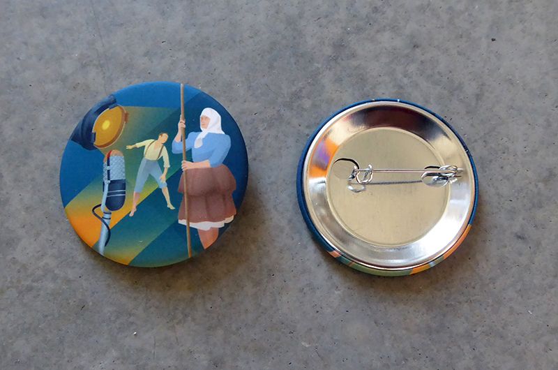 Badge de soutien Dañs Excellañs